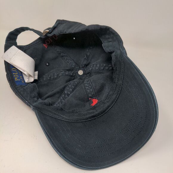 Polo Ralph Lauren Men's Slideback Hat Black Size OS Embroidered Pony Logo - Picture 8 of 10